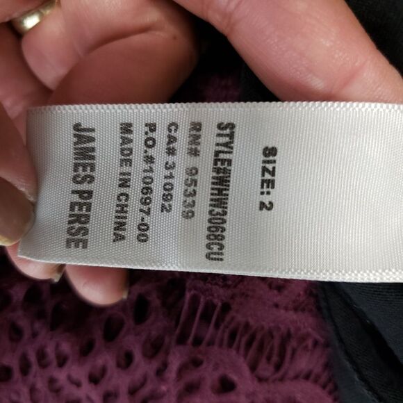 Standard james perse black scoop neck tee - Picture 3 of 8